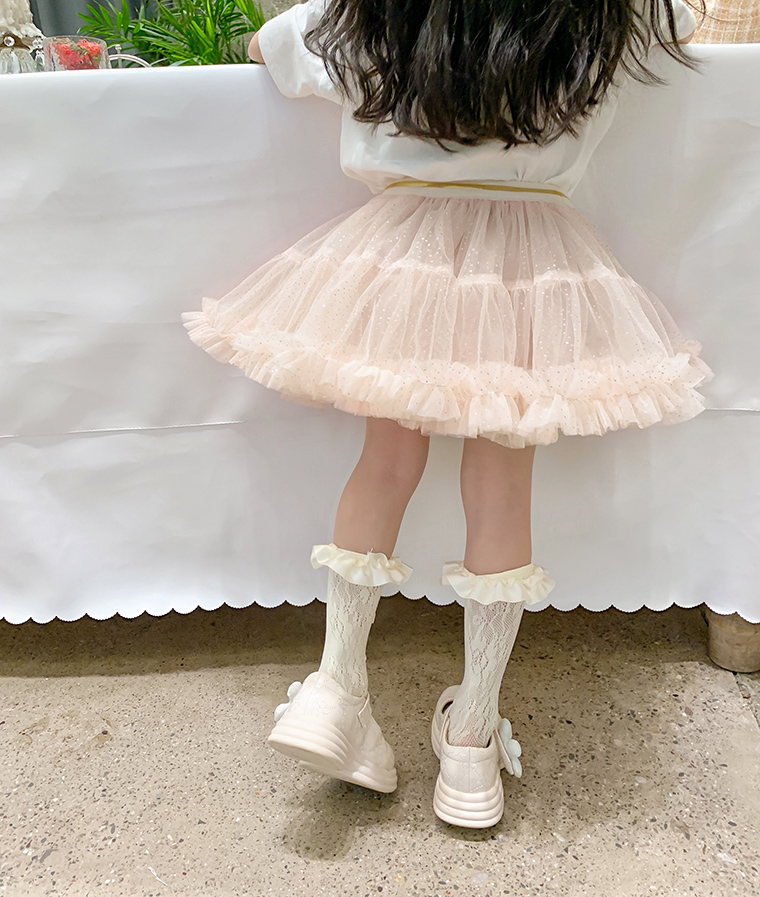 迪士尼(disney)"tutu裙"夏季大宝宝生日儿突突裙网纱蓬蓬裙子女童半身