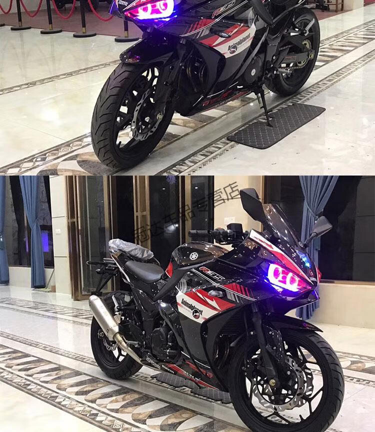 全新v6r3摩托车跑车国四电喷跑车400cc双缸小忍者重型机车可上牌400cc