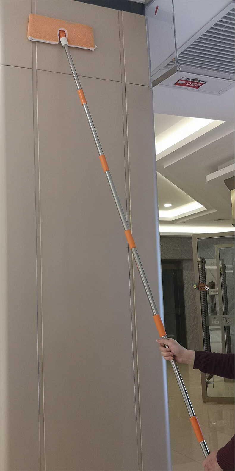 擦墙壁神器 擦天花板清洁擦洗墙壁擦玻璃瓷砖擦厨房打扫屋顶棚拖床底