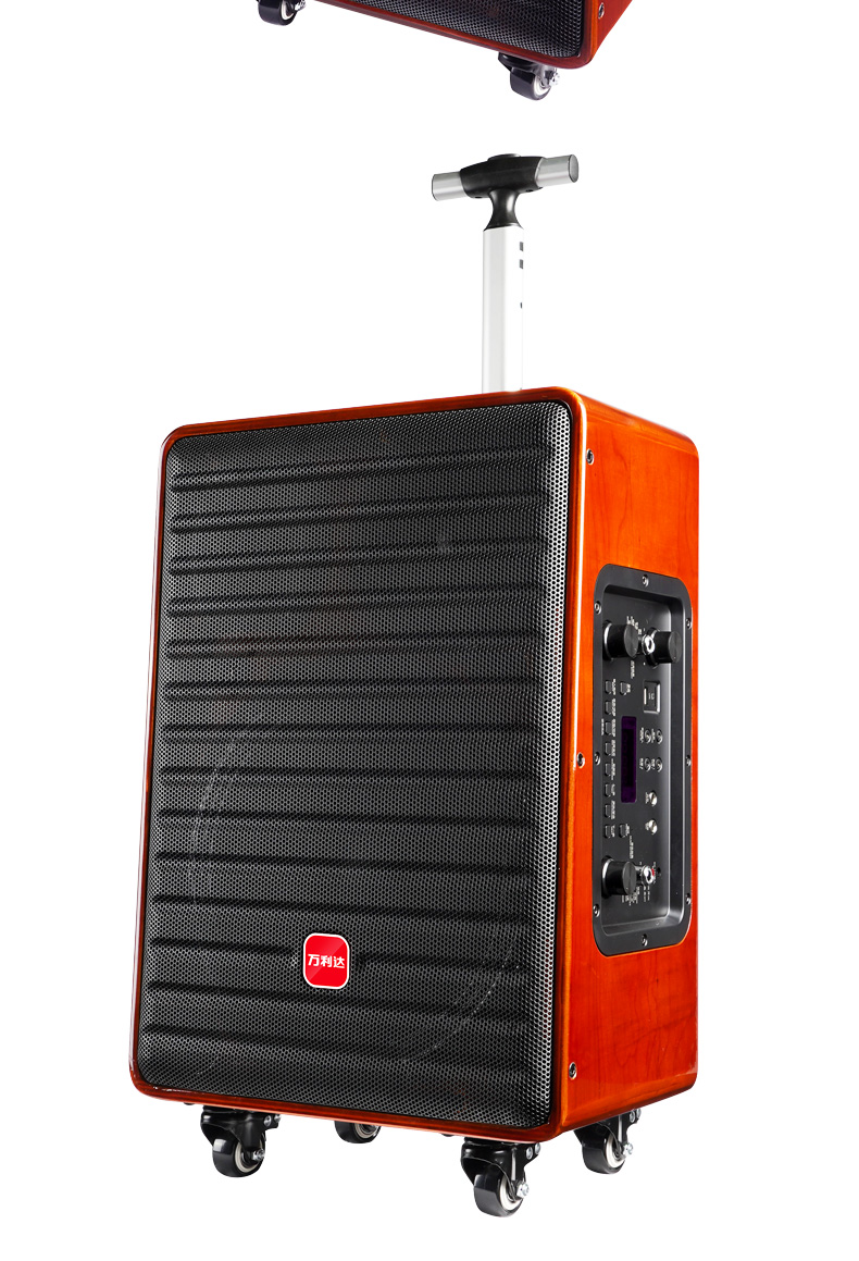 万利达小飞天音响m 9055/56户外广场舞音箱k歌蓝牙带无线话筒演出