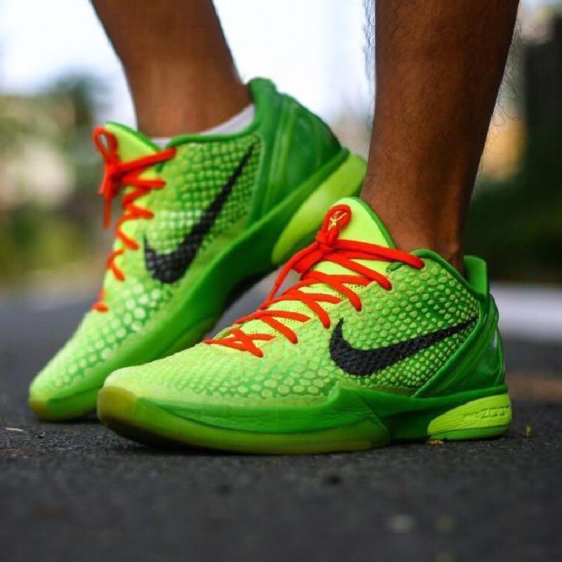 nike耐克男女鞋zoomkobe6zk6科比6青蜂侠绿色复刻实战篮球鞋cw2190300