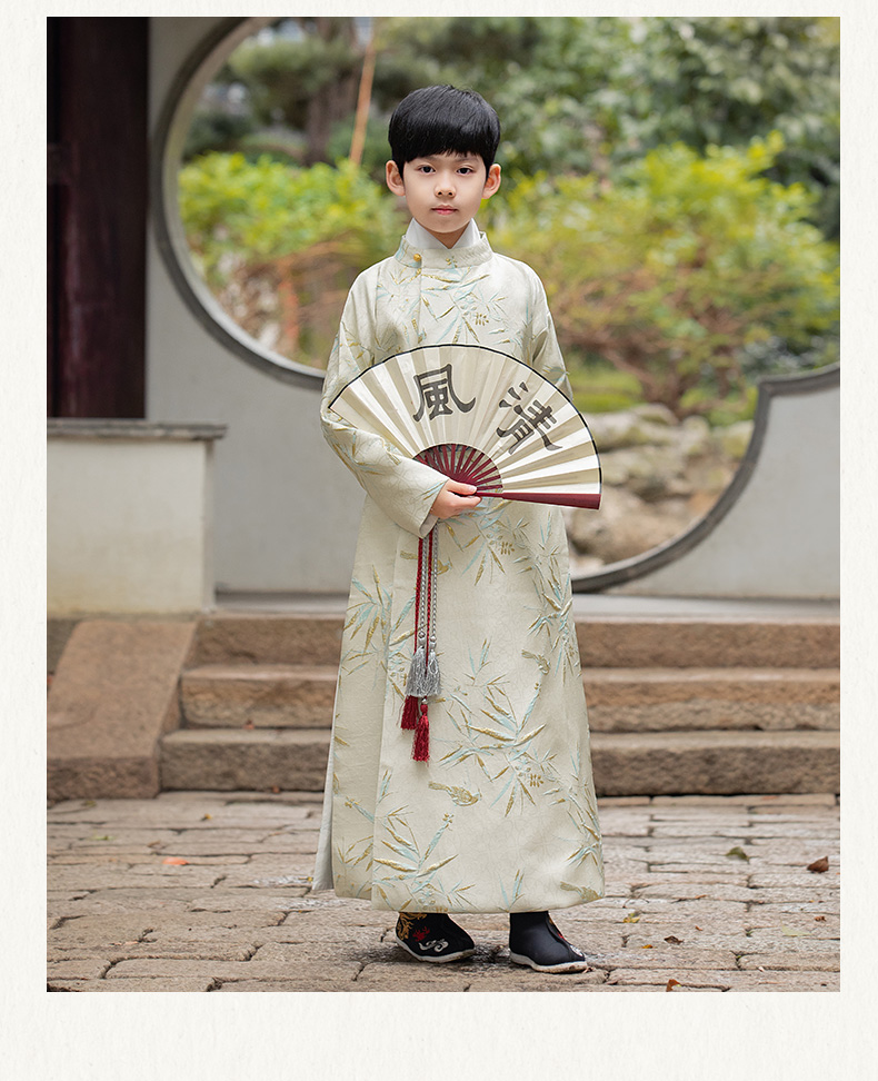 男童汉服春夏古装儿童唐装公子少爷服小男孩中国风国学春秋演出服新款