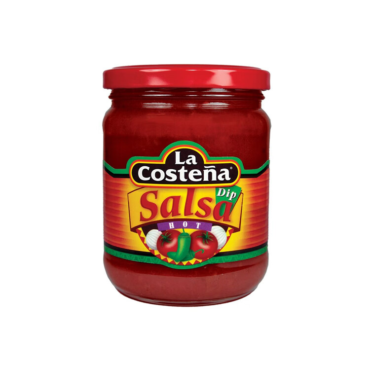 5折 泰莎莎酱453g玉米片蘸酱taco酱塔可酱 salsa sauce 欧萨330g中辣