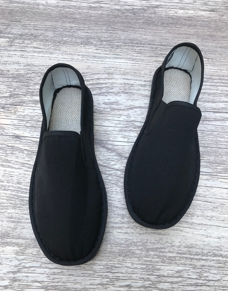 轮胎底布鞋男士加厚耐磨军板鞋工作劳保帆布老北京春秋软底牛津底 3