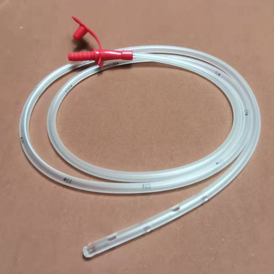 德尔一次性胃管鼻饲无菌洗胃液提取管卧床置留流食灌注器注射喂药 16