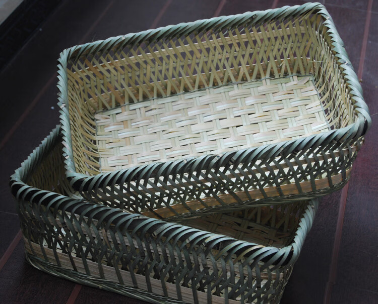 竹制品大全手工编织收纳篮大篮子竹编大竹筐菜筐敞口篮竹篮子大菜篮