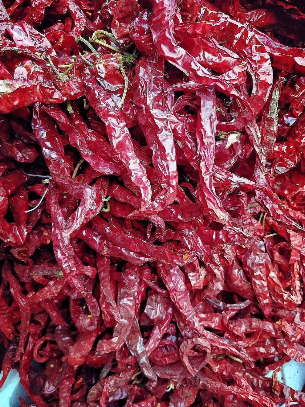 尚峰21年新货上市东北大红干辣椒笨辣椒农家自晒薄皮笨红辣椒又香又辣