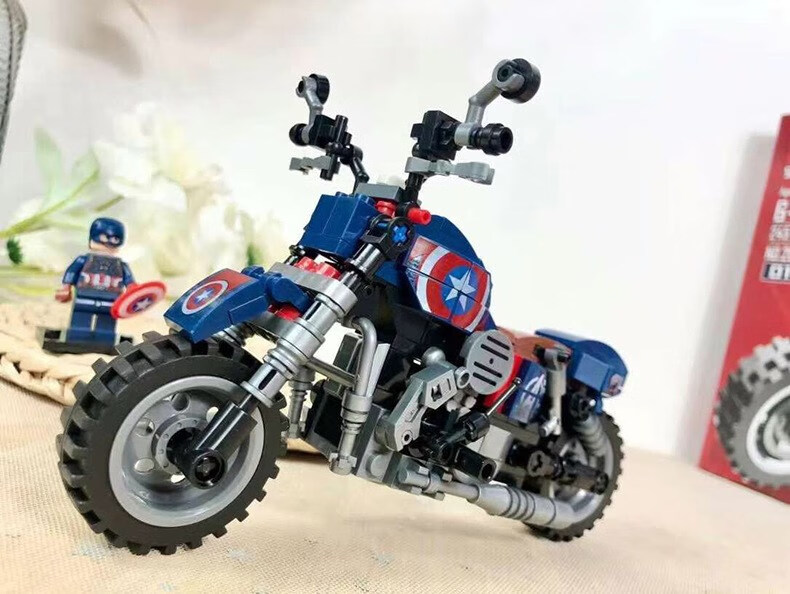 迪士尼disney迪士尼新版美国队长复仇者系列生日礼物手工diy送男生