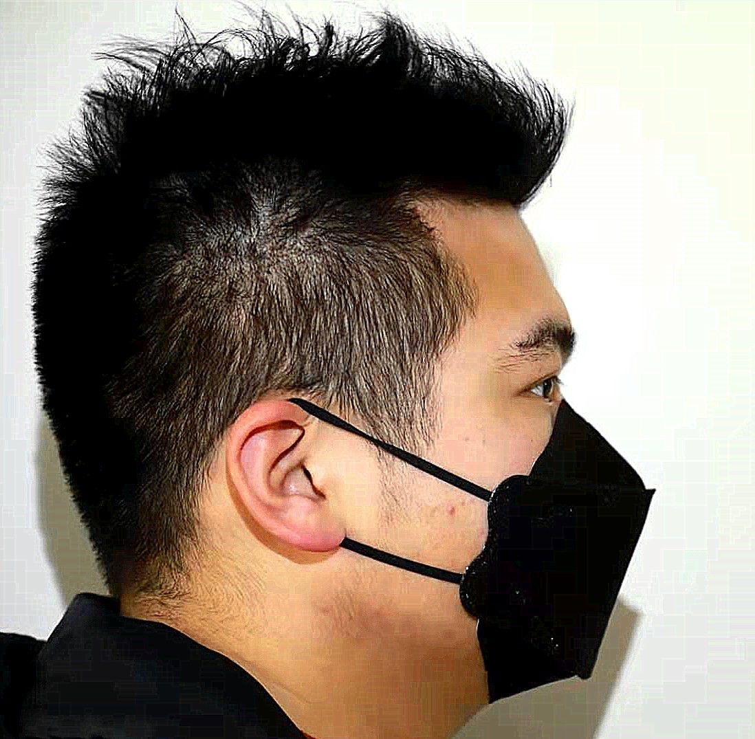 口罩胖子男士kn95特大号胖人大脸专用n95大码kf加大防94病毒口罩kf94