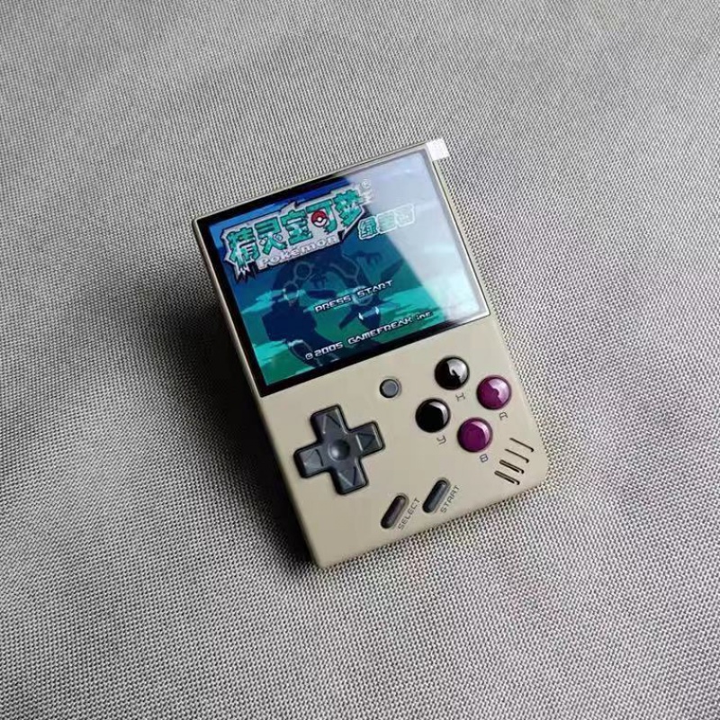 万代复古开源掌机迷你便携式gba口袋妖怪学生掌上ps1游戏机 白色128g