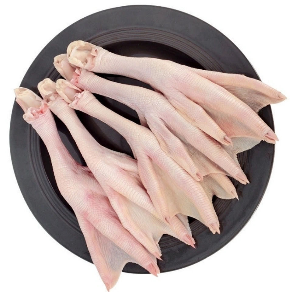 新鲜冷冻大鹅爪东北鹅掌鹅脚2斤4斤5斤卤菜店饭店酒店商用好食材 4斤