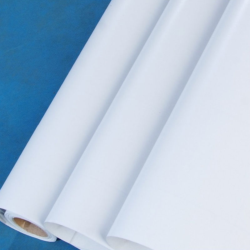 墙纸自粘防水防潮可擦洗桌面衣柜子防水贴墙面贴纸 纯白加厚(磨砂面)