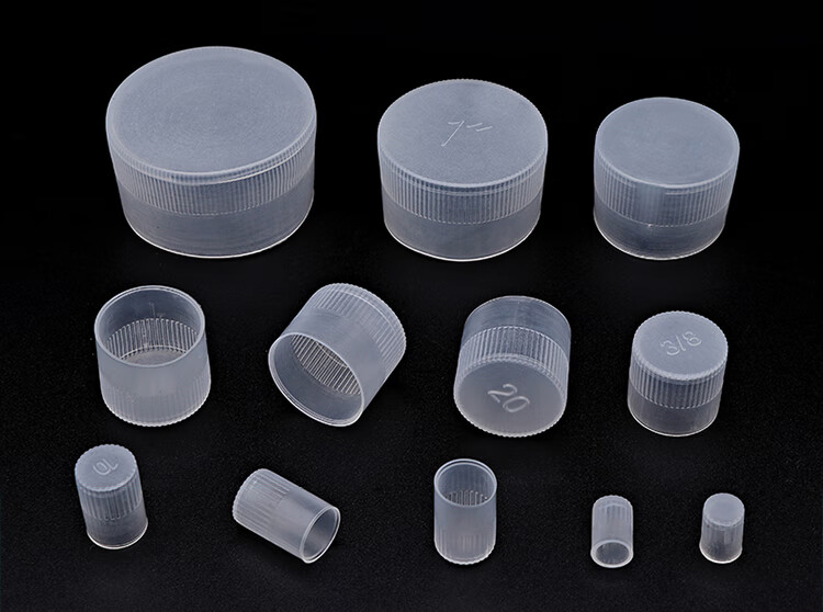 英美制塑料外螺纹保护套白色塑料外螺纹保护套牙套管套接头保护套hun