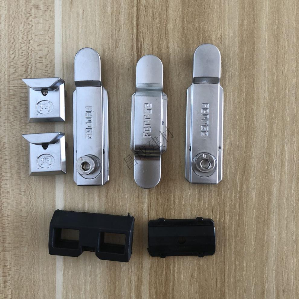 窗子锁扣 窗子锁扣断桥铝窗用两点锁把手锁传动锁配件包铝合金窗户