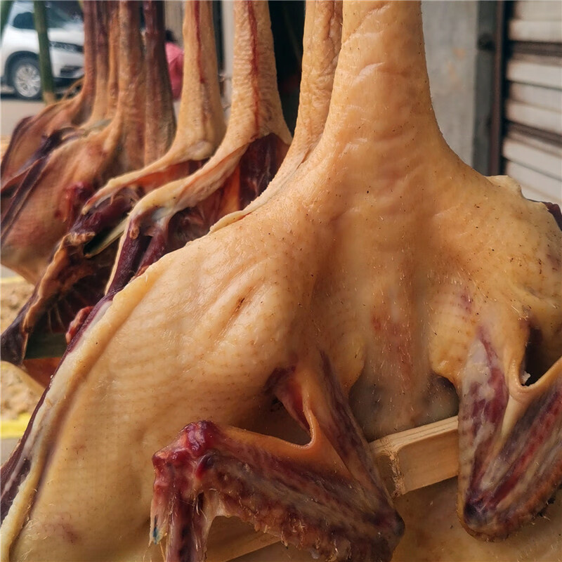 板鸭福建特产南平正宗传统全番鸭半腊整只酱手工生腌制咸风干 手工