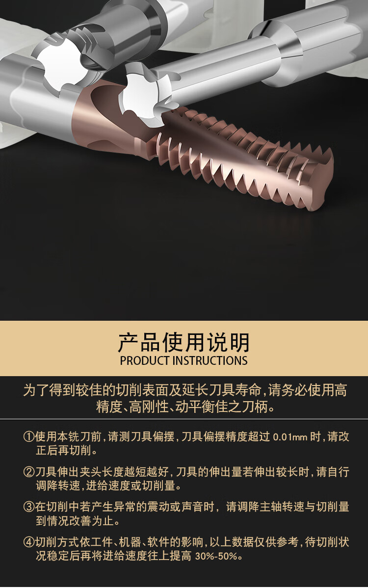 单牙钨钢螺纹铣刀 单刃加工中心螺纹单齿铣牙刀加工中心螺纹铣刀 m12*