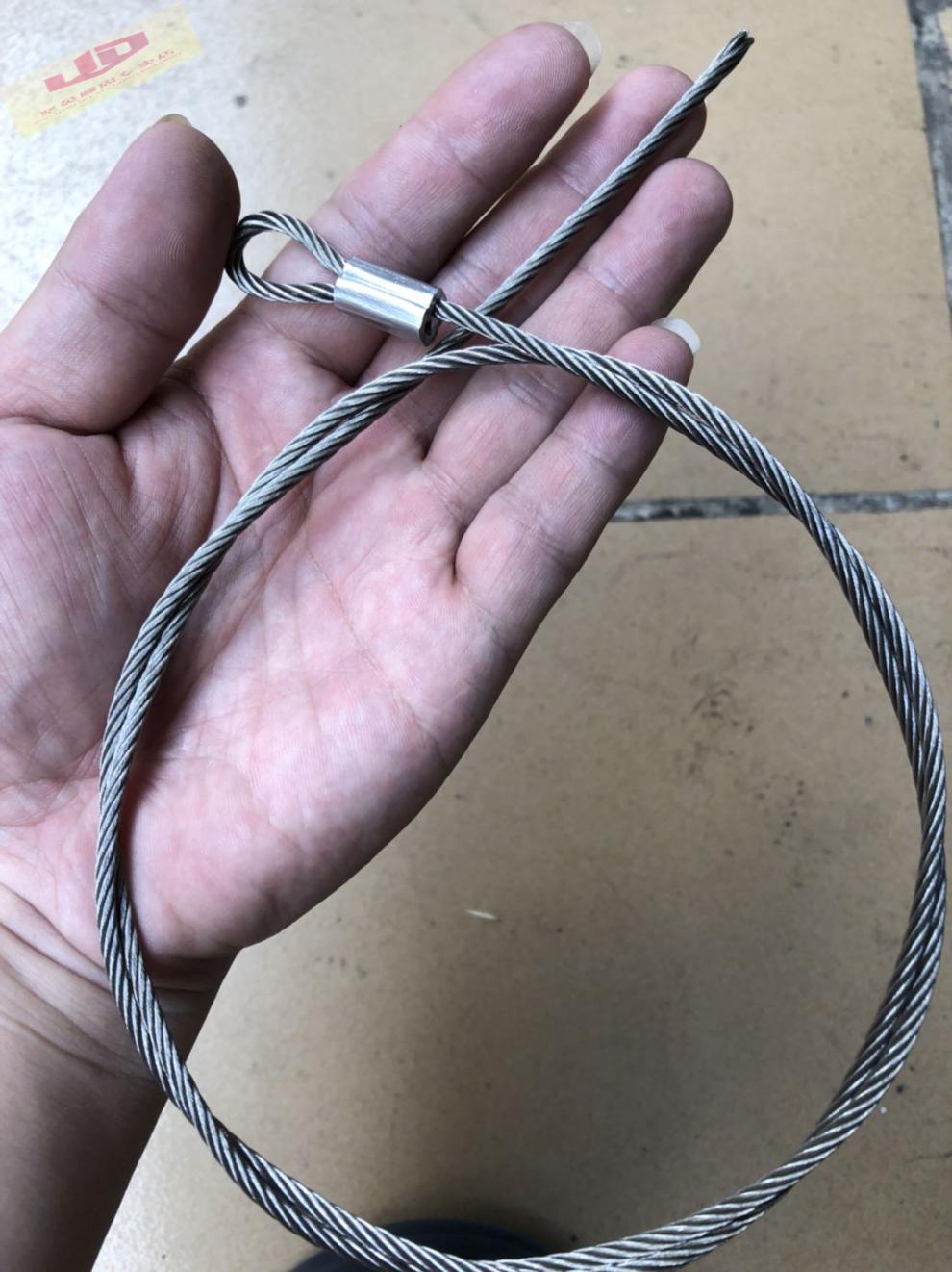 钢丝绳拉绳304纯钢丝绳细软多股钢丝线晒衣钓鱼挂窗帘吊牌字03mm6mm