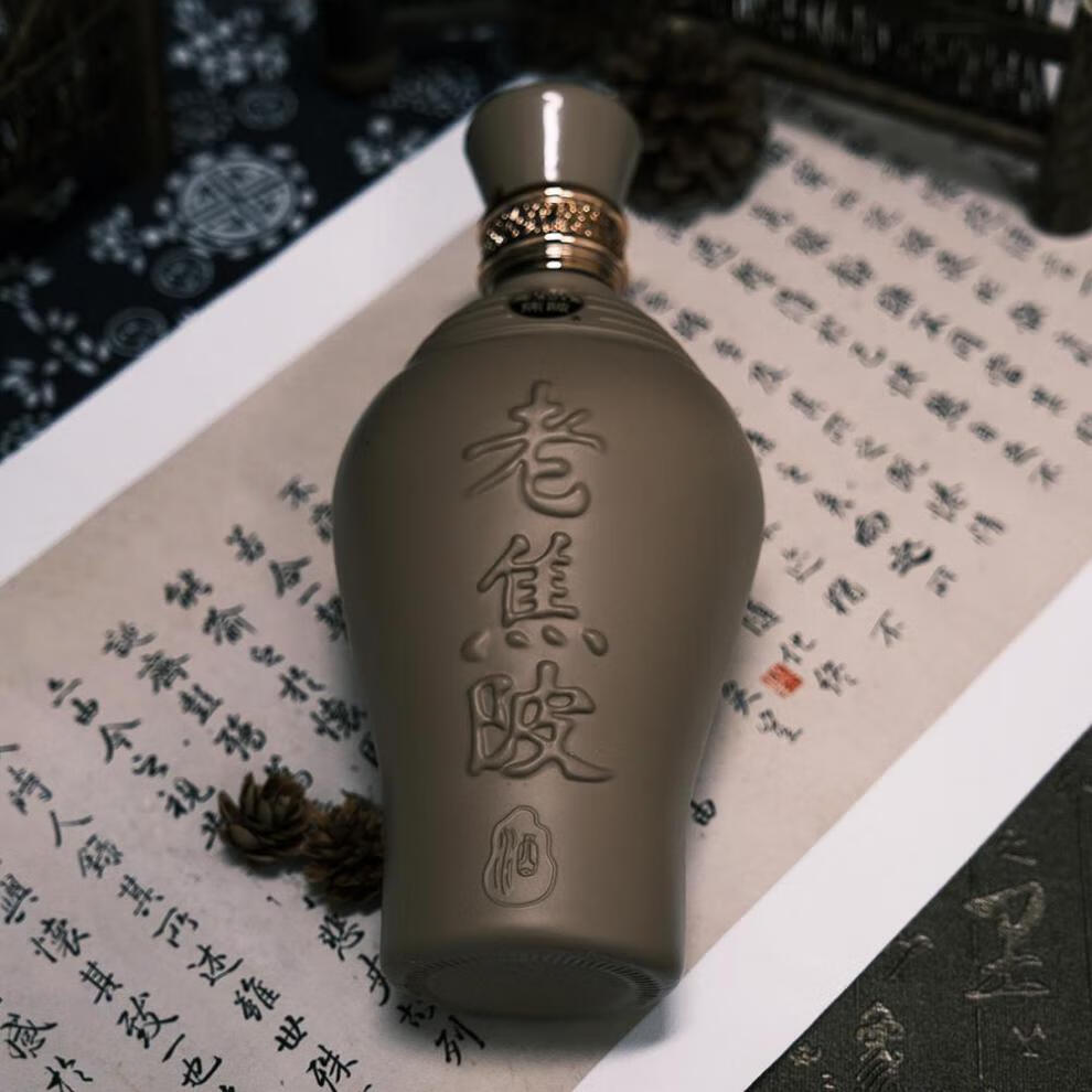 jiaopo/焦陂 老焦陂白酒 50度 浓香型白酒 500ml*6瓶整箱装【图片