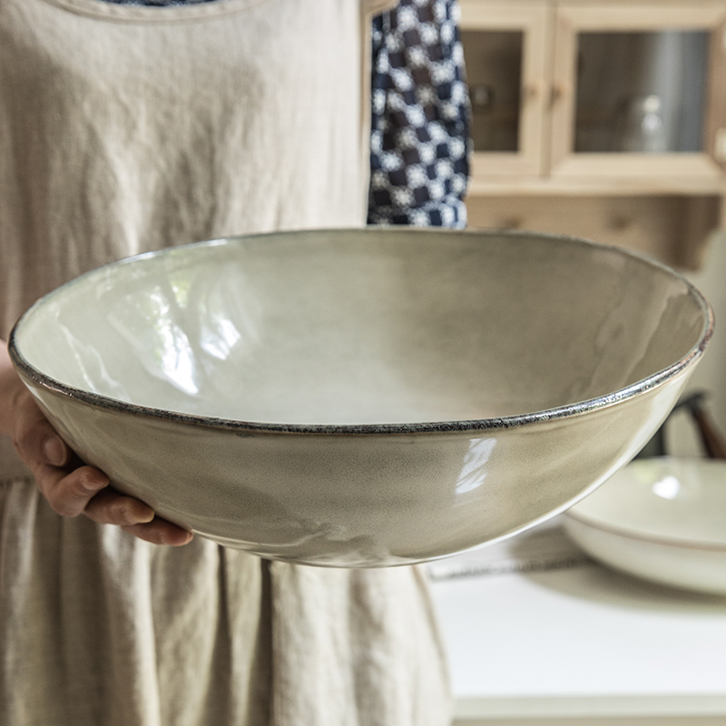 水煮鱼大碗超大号耐看的碗12英寸大尺寸陶瓷大碗果盆小龙虾水煮鱼碗微