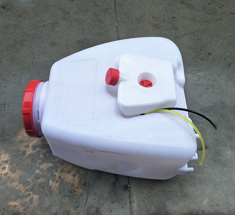 打药桶带盖的型园林背负式机动喷雾器打药桶带盖子滤网整套塑料储水桶