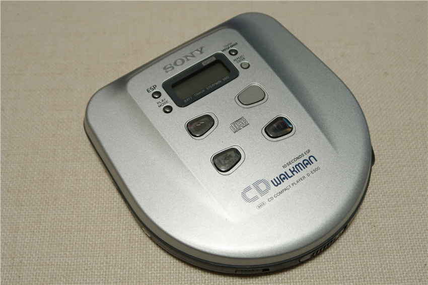 日本原装松下cd机随身听怀旧老式walkman学外语hifi音质银蓝色松下ct