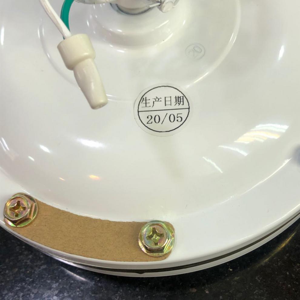 远东吊扇56寸白绿色铁叶静音大机风力客厅卧室餐厅3叶工业吊扇王中风