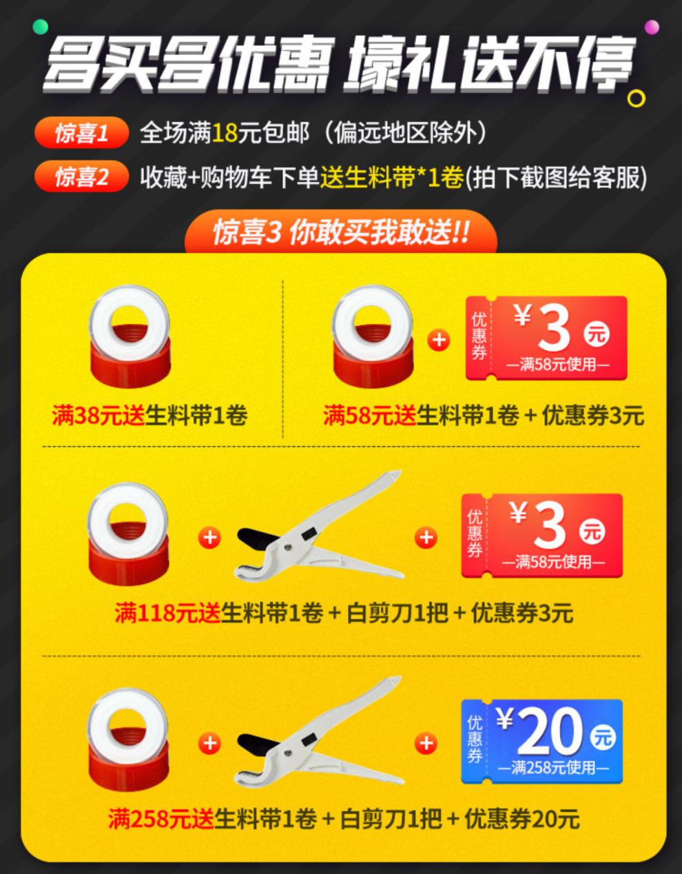 御舵20ppr免热熔接头25冷热水管配件阀门开关pe快速活接头水暖pvc管件