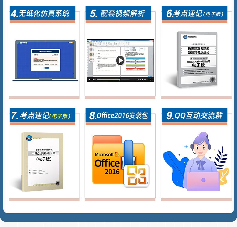 2021年9月未來教育全國計算機等級考試二級msoffice上機考試題庫試卷