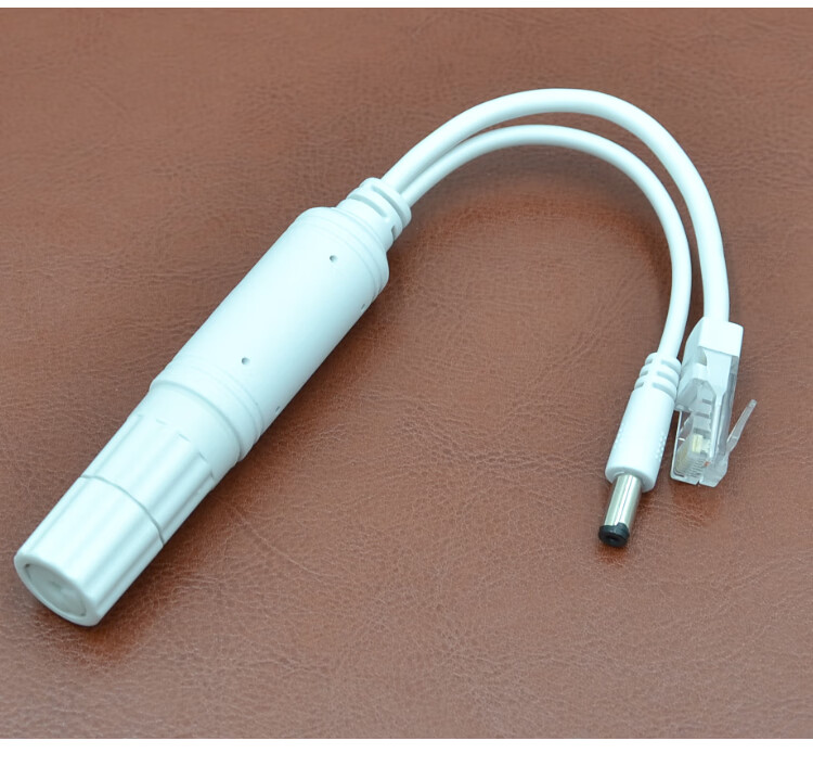 汇视达监控摄像头poe分离器48v转12v2a供电模块poe分离线室外防水48v