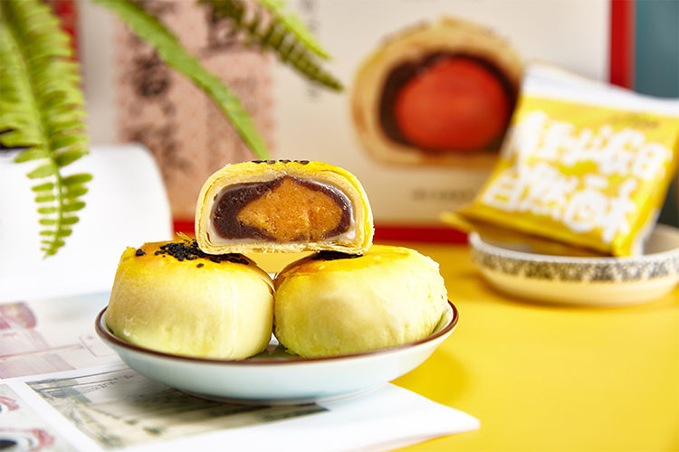 誉海蛋黄酥312g礼盒抹茶味蛋黄酥饼传统糕点心厦门特产休闲零食品