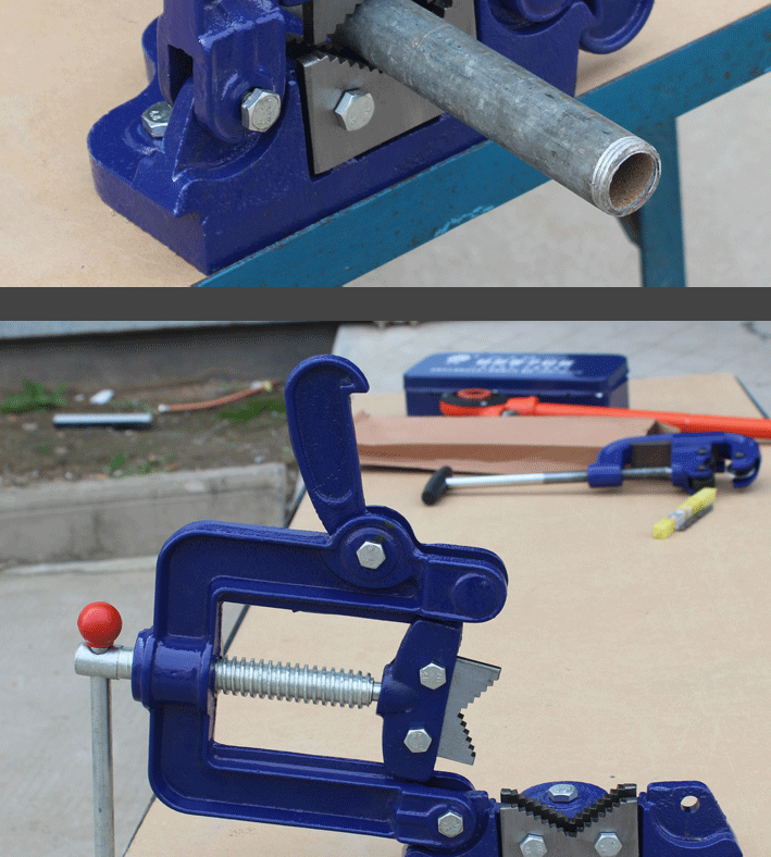 手动套丝机板牙套 轻型管子绞板开牙机手持式板牙4分6分1寸2寸预售