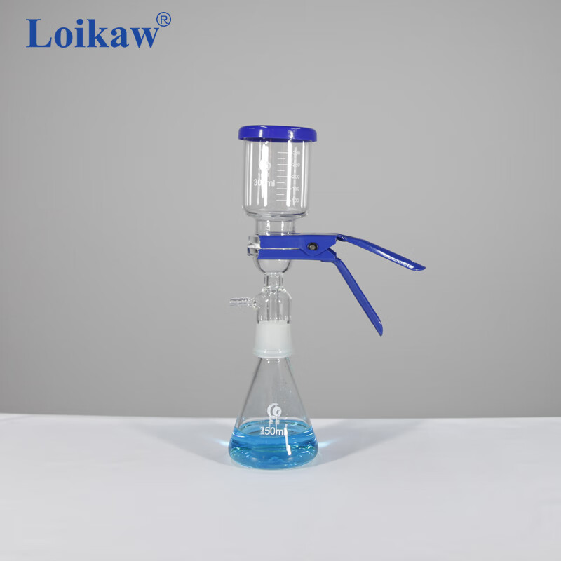 垒固实验室溶剂过滤器 玻璃砂芯过滤装置250 1000ml 2000ml 5000ml