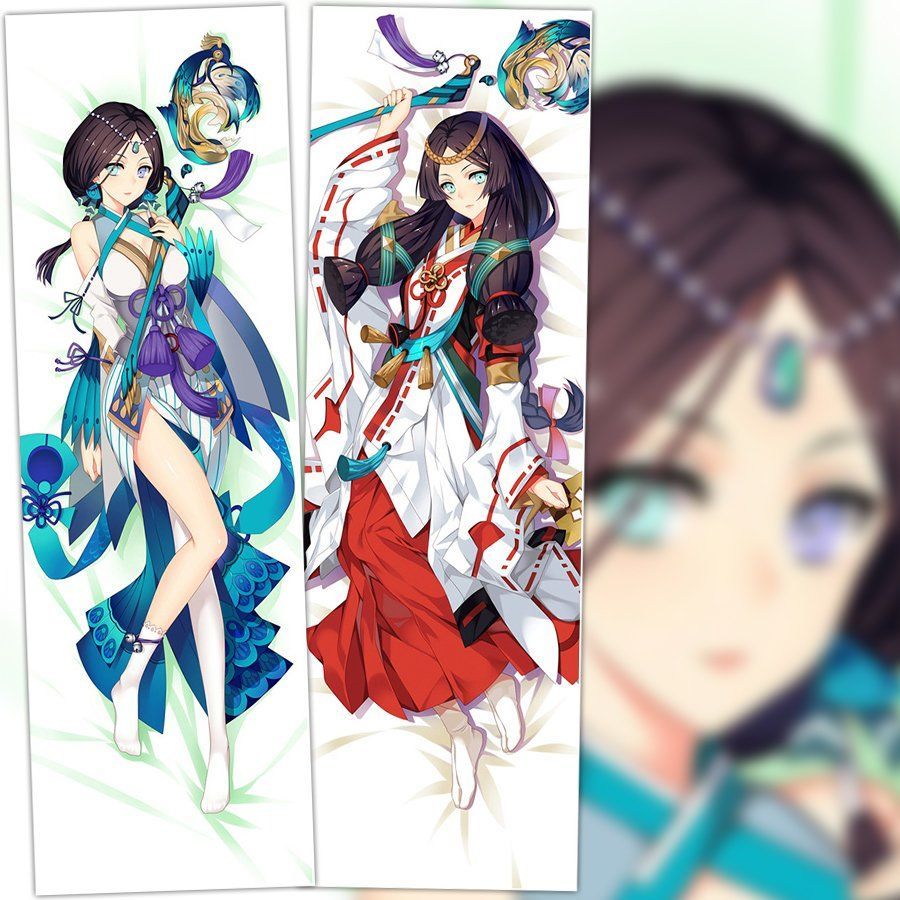 阴阳师等身抱枕阴阳师八百比丘尼山兔神乐桃花妖等身抱枕动漫周边长条
