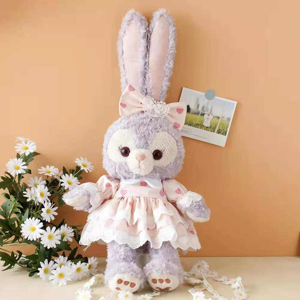 抖音网红款星黛露公仔迪士尼同款仿真兔子毛绒玩具衣服黛拉玩偶王俊凯