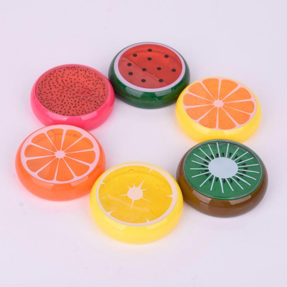 果冻泥 手工史莱姆儿童水果彩泥3d彩泥diy透明6色创意彩泥/橡皮泥安全