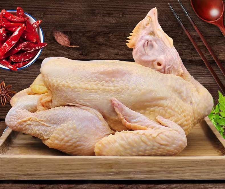 三黄鸡农家散养土鸡整只老母鸡笨鸡鸡肉月子鸡走地鸡活杀冷冻1只三黄