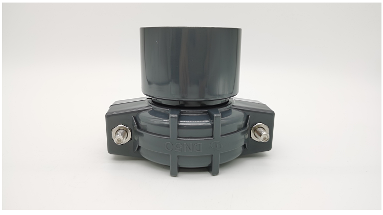 定制upvc卡套接头pvc拷贝林接头膜管件塑料超滤膜卡箍抱箍密封圈 dn65