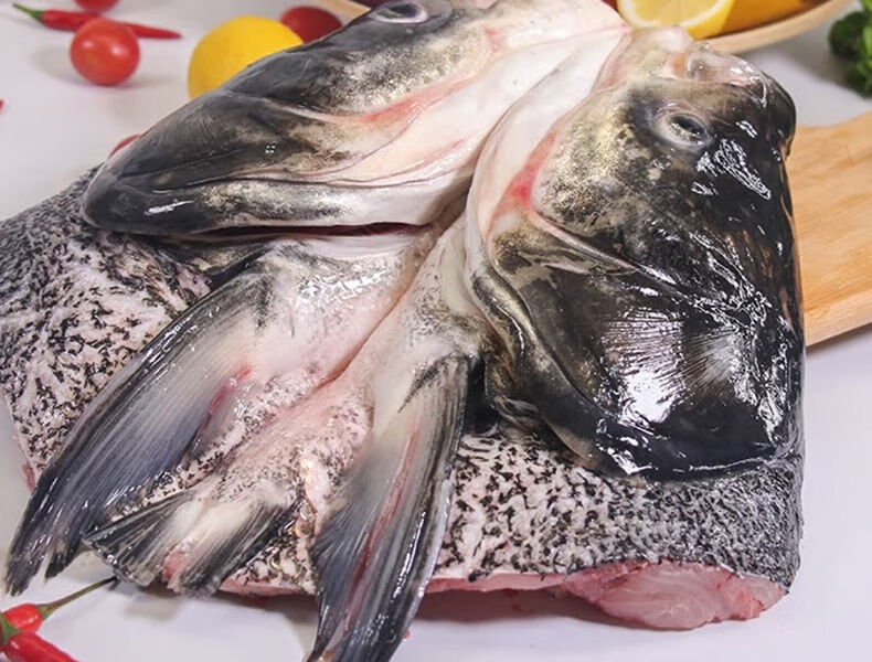 鲜活现杀胖头鱼鲢鱼头剁椒鱼头鱼头煲汤花鲢大头白鲢新鲜批发花鲢鱼身