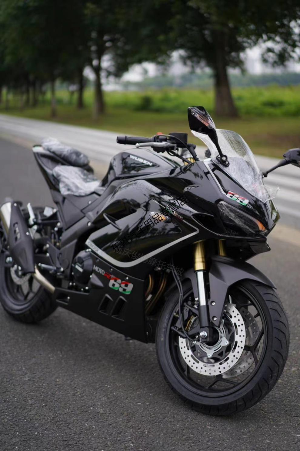 定制川崎款式国四蛟龙400跑车abs双缸水冷电喷摩托车杜卡迪款式整车可