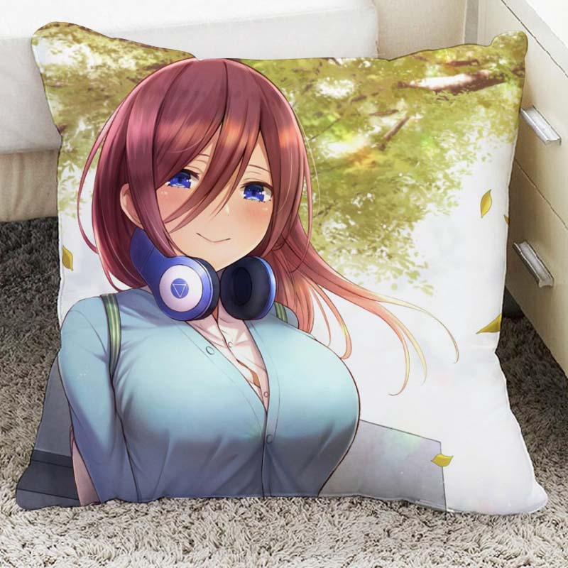 抖音同款礼物 五等分的花嫁中野三玖定抱枕漫画周边天下挂件二次元