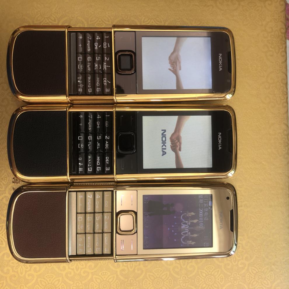 适用诺基亚8800a不锈钢金属滑盖老款经典收藏手机黄金版怀旧复古手机