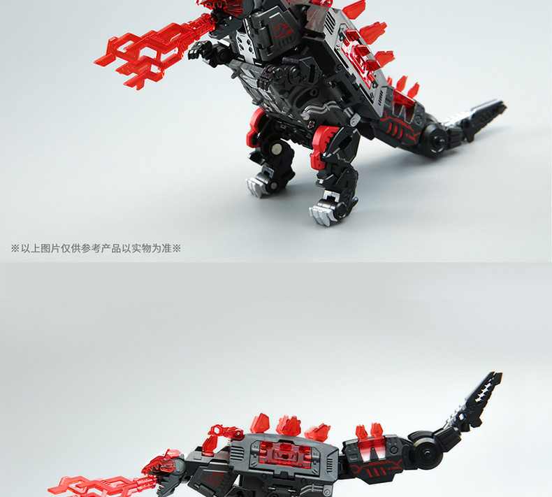 52 猛兽匣系列血岩魔 暴龙动物变形玩具机甲潮玩520
