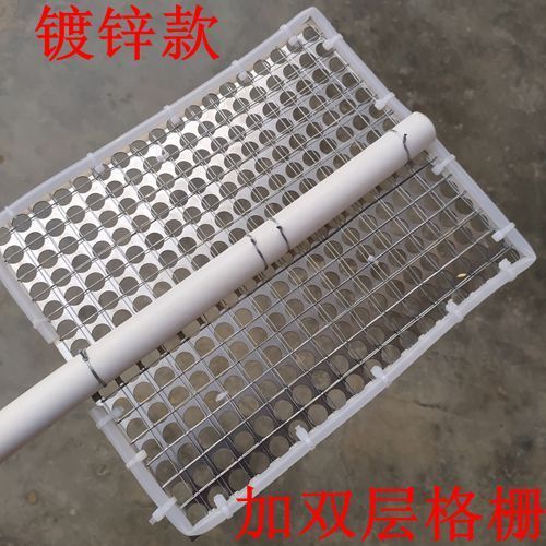 拍浆拍水泥浆拉毛甩浆拍子自制工地墙面拍浆工具不锈钢网孔板汉资 25x