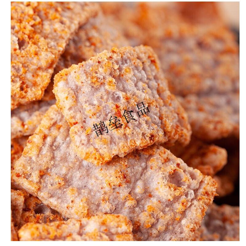 川洋黑米锅巴四川特产小吃成都食麻辣休闲怀旧小包装30g袋装 香葱30g*