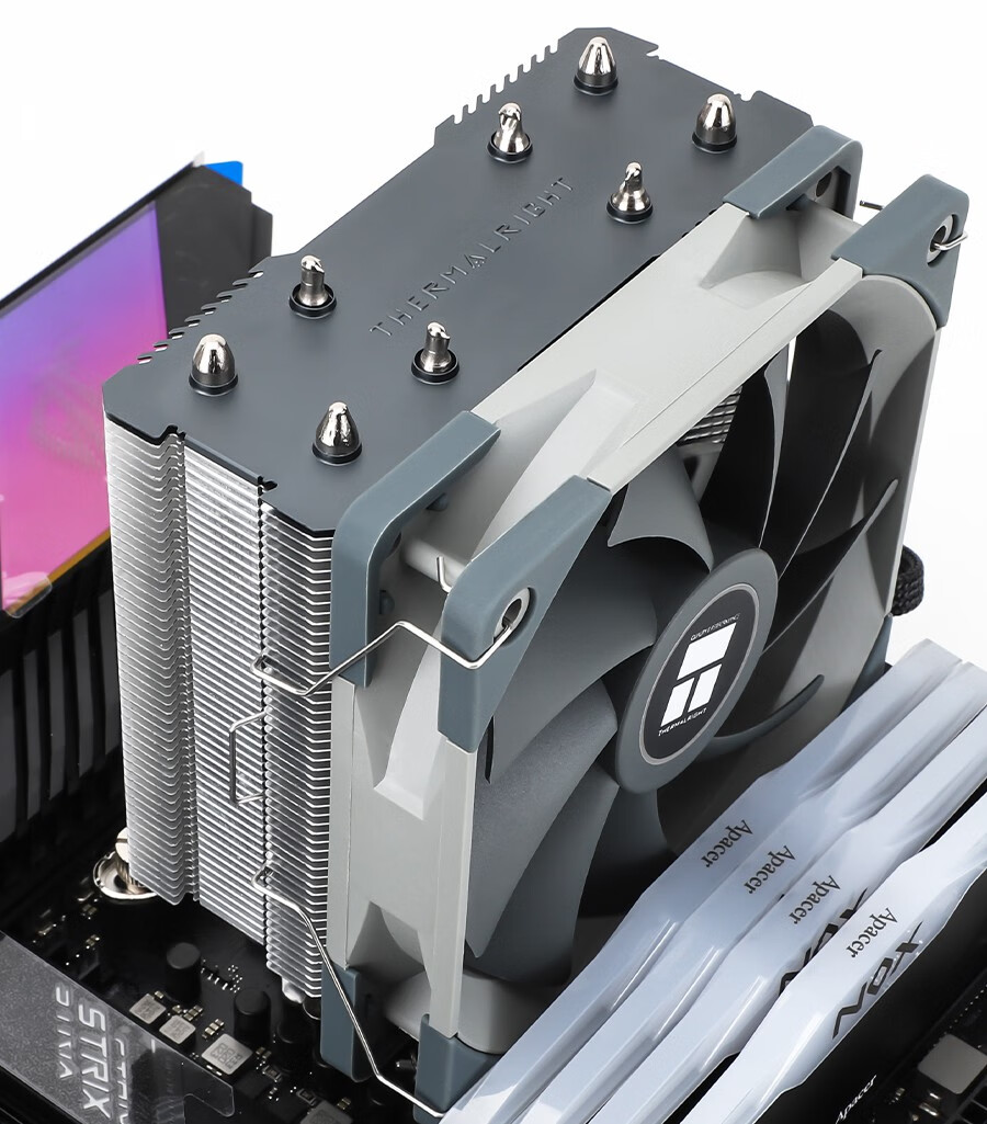 利民适用于ax120rsewhiteargbak120plus电脑机箱cpu散热器1700olevo