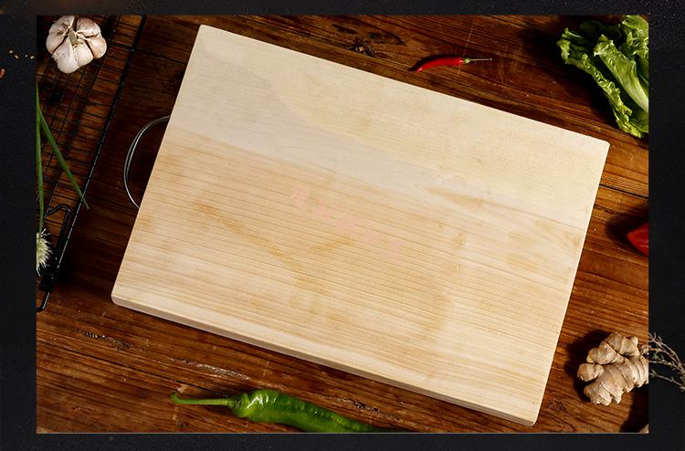 银杏木菜板泰兴银杏木菜板实木砧板整木长方形切菜板案板刀占擀面板