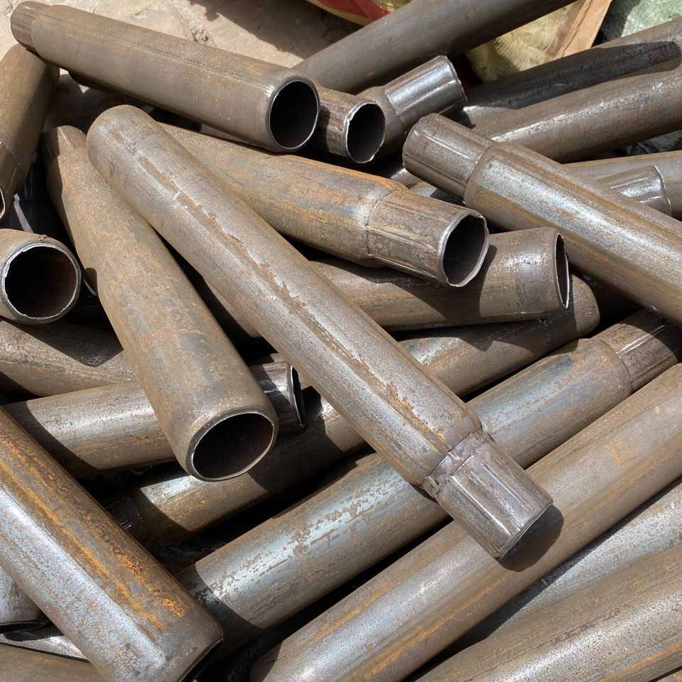 48钢管接头缩管接头建筑外架套筒钢管对接接头建筑钢管内接外接20厚