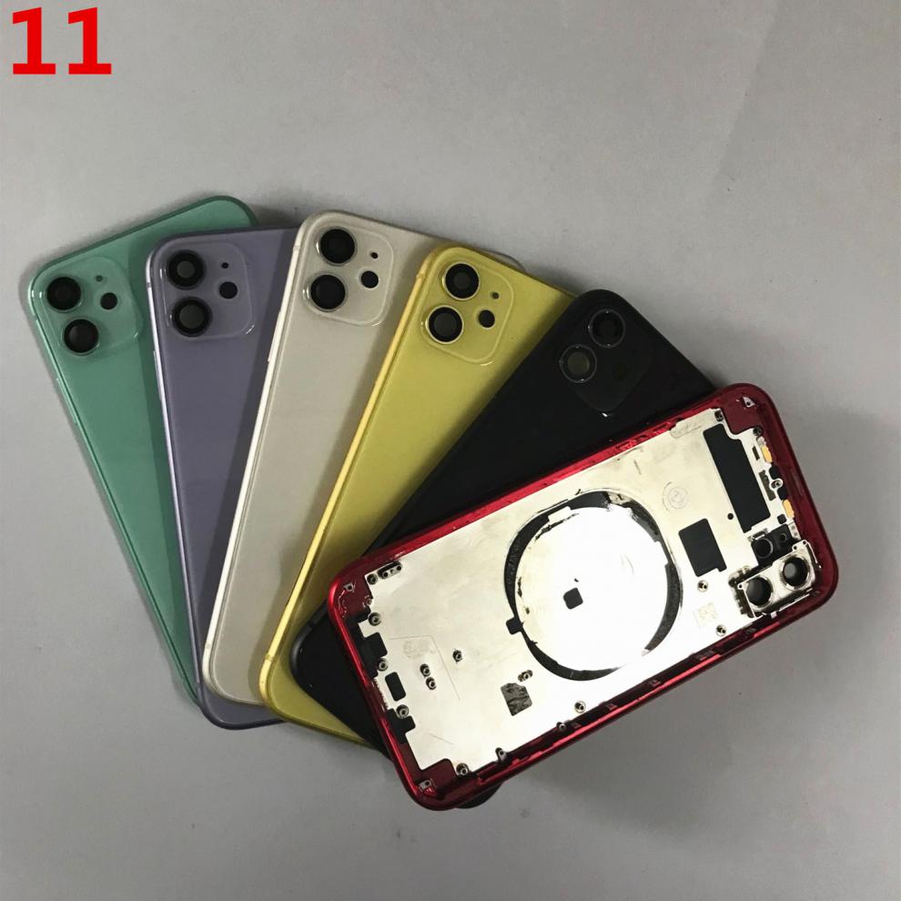 适用原装适用苹果11promax原装拆机后盖11pro后壳中框电池11外壳电池