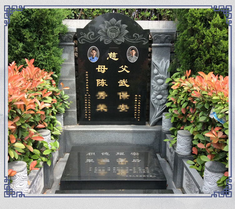 遗像瓷像墓碑瓷像制作老人烤瓷照片加工陶瓷相片金鼎激光高温遗像12寸