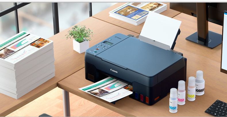 佳能(canon) g1820/2820/3820/3860连供墨仓式家用打印机复印一体机